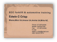ECC Forklift & Automotive Training