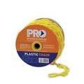 Plastic Safety Chain Yellow - 25m