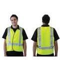 Fluoro Yellow H Back Safety Vest Day/Night Use